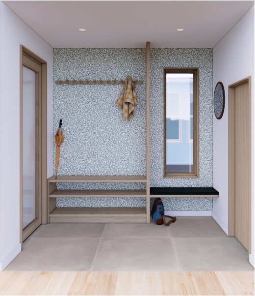 92-96 Lambert Ave Foyer as of Dec 2025