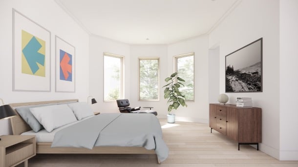 92-96 Lambert Ave Primary Bedroom as of Dec 2025